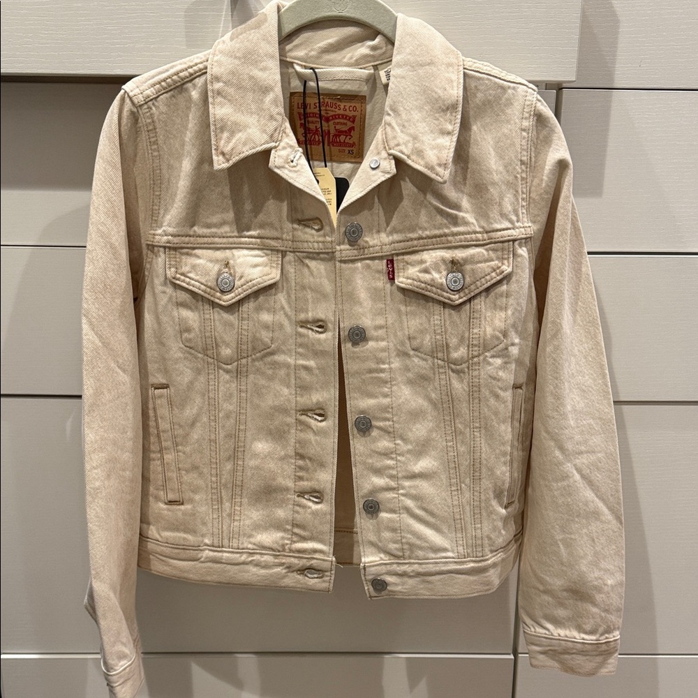 Levi's Cream Jean Jacket for Women